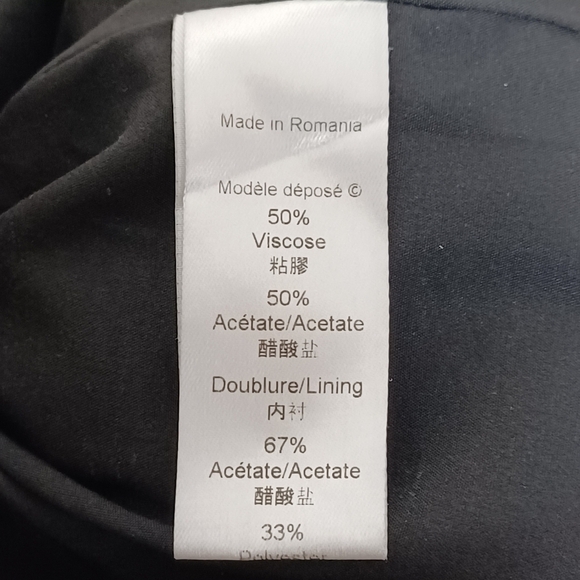 Louis Vuitton Uniform Office Business Sz XS 3/4 Sleeve Casual A-Line Shift Dress - Picture 12 of 15